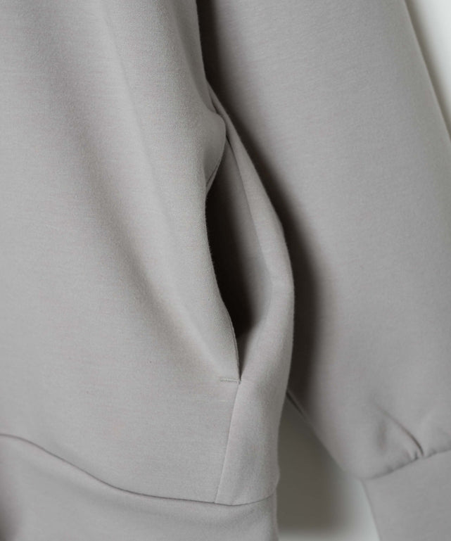 AIRFUNCTIONワンポイント刺繍プルパーカー