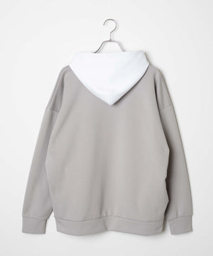 AIRFUNCTIONワンポイント刺繍プルパーカー