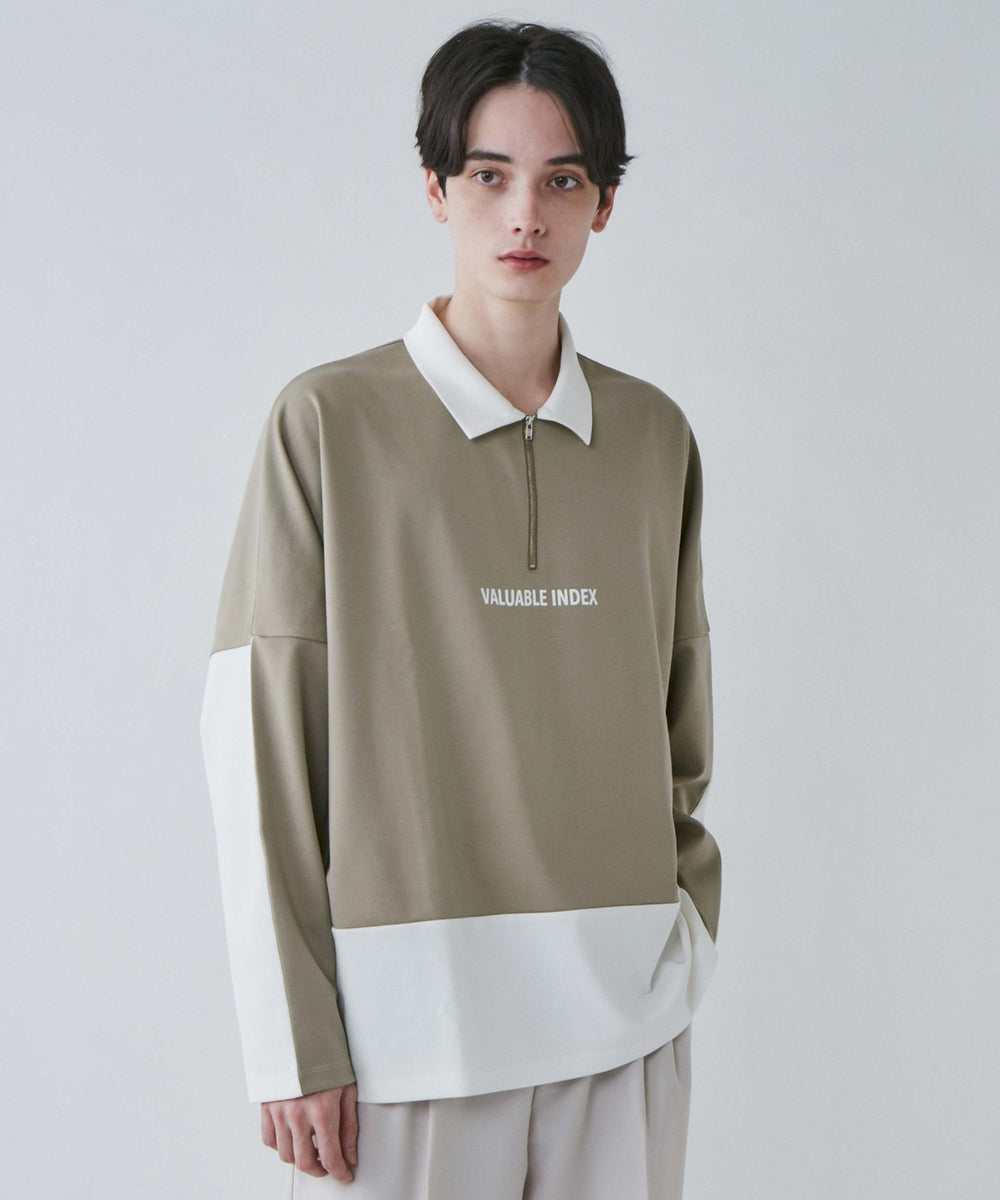 ベージュ  モデル：180cm L着用