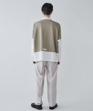 ベージュ  モデル：180cm L着用