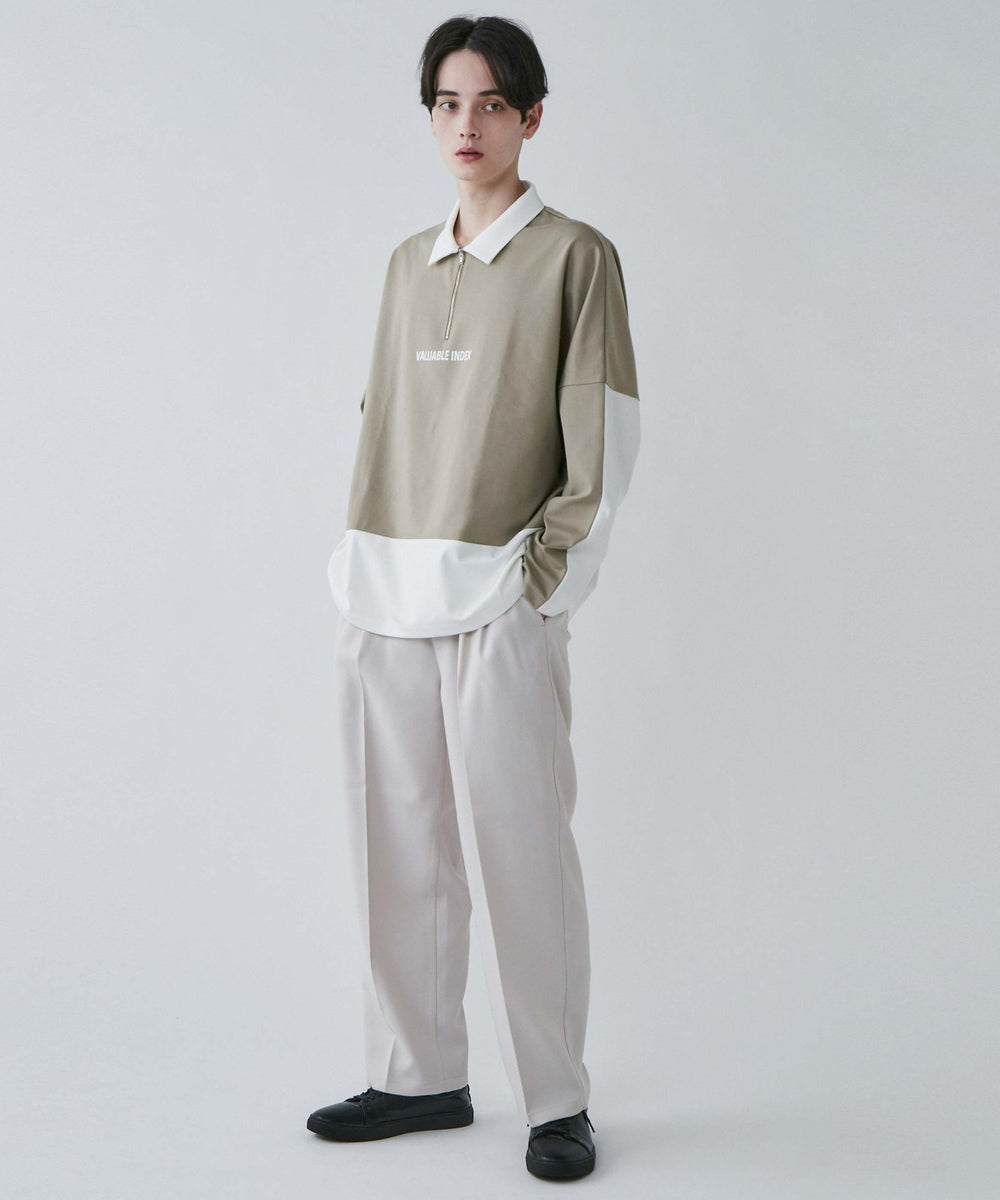 ベージュ  モデル：180cm L着用