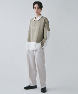 ベージュ  モデル：180cm L着用