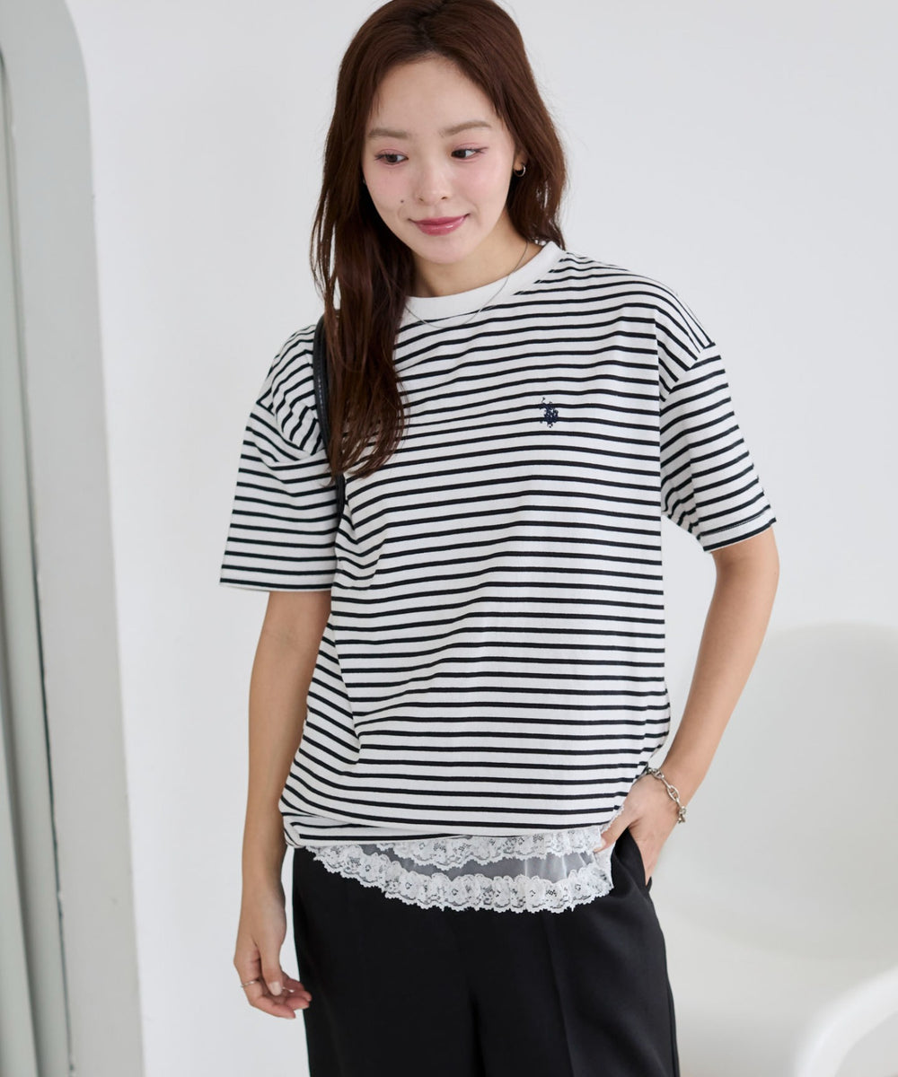 ホワイトボーダー モデル：165cm F着用