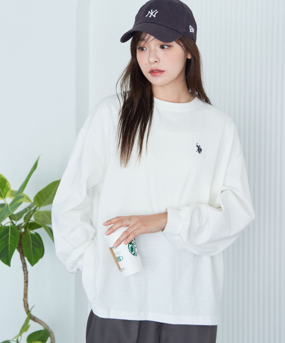 ホワイト  モデル：165cm F着用