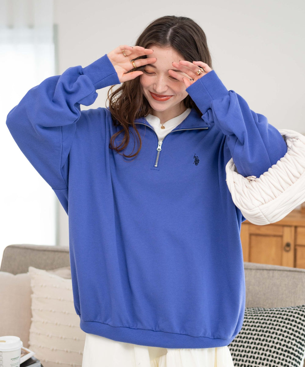 パープル モデル：162cm L着用