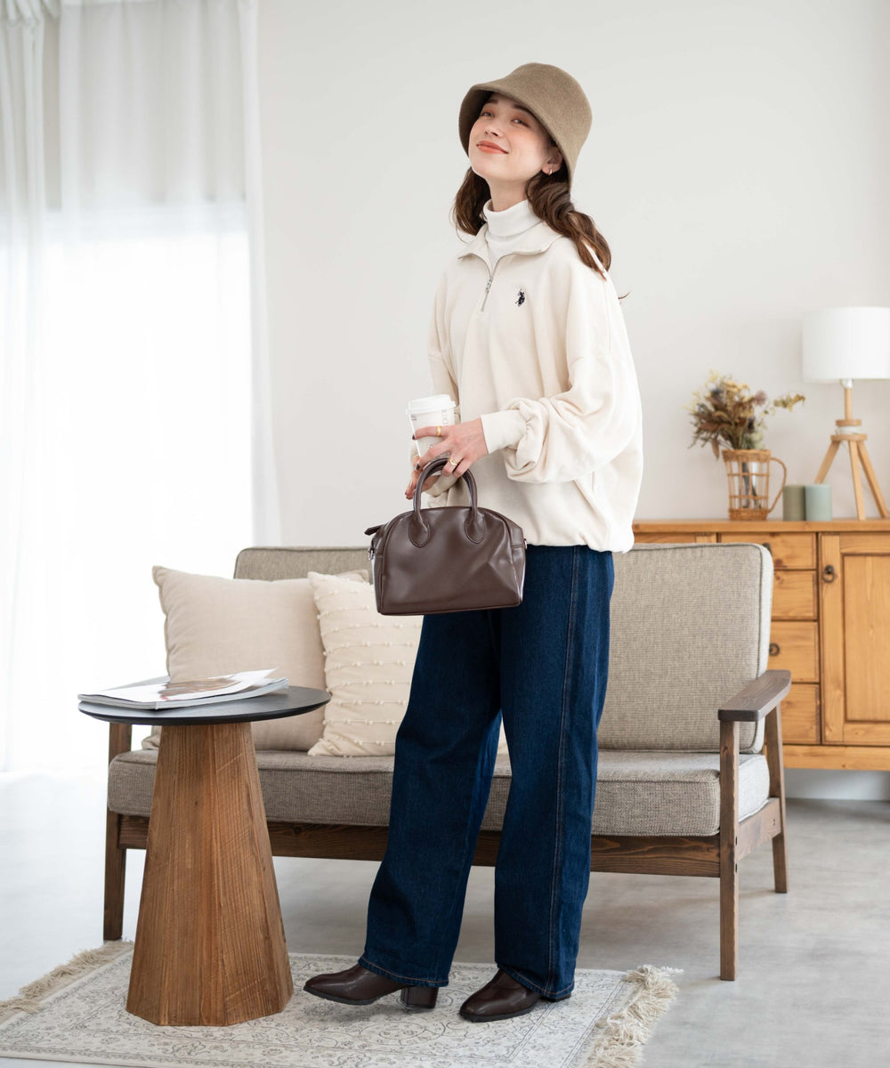 ナチュラル モデル：162cm L着用