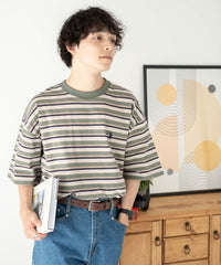 カーキボーダー【WEB限定】 / M