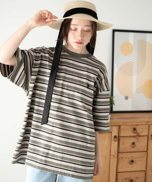 柄２ モデル：162cm M着用