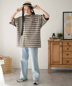 柄２ モデル：162cm M着用