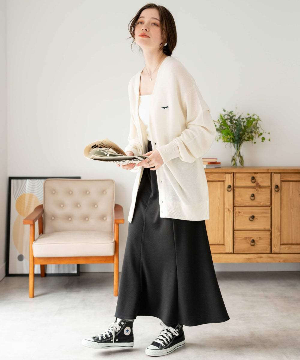 オフホワイト モデル : 162cm L着用