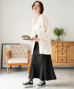 オフホワイト モデル : 162cm L着用