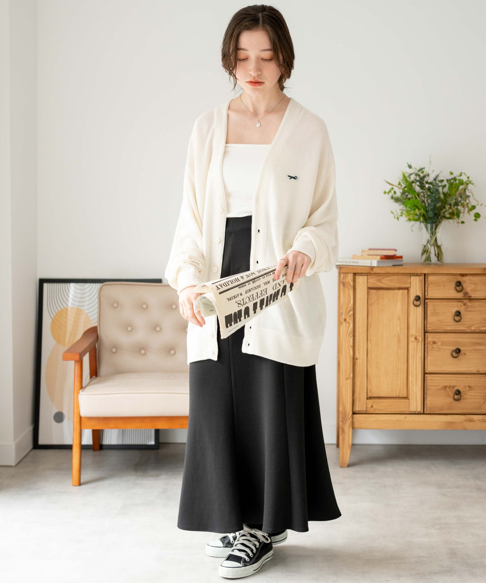 オフホワイト モデル : 162cm L着用