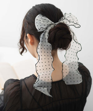 スケドットオフホワイト（柄3）