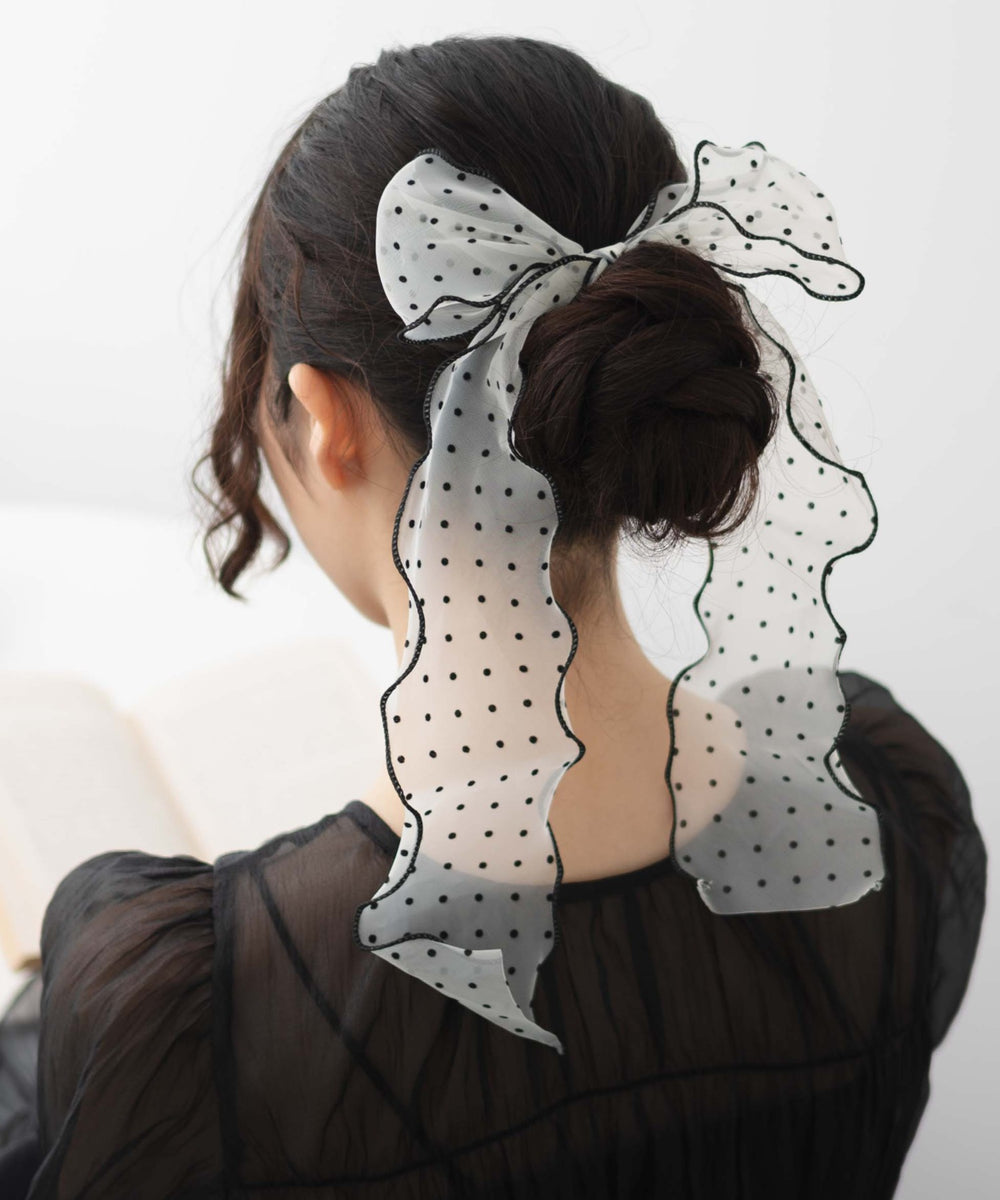 スケドットオフホワイト（柄3）