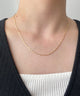 シンプルチェーンネックレス/柄13