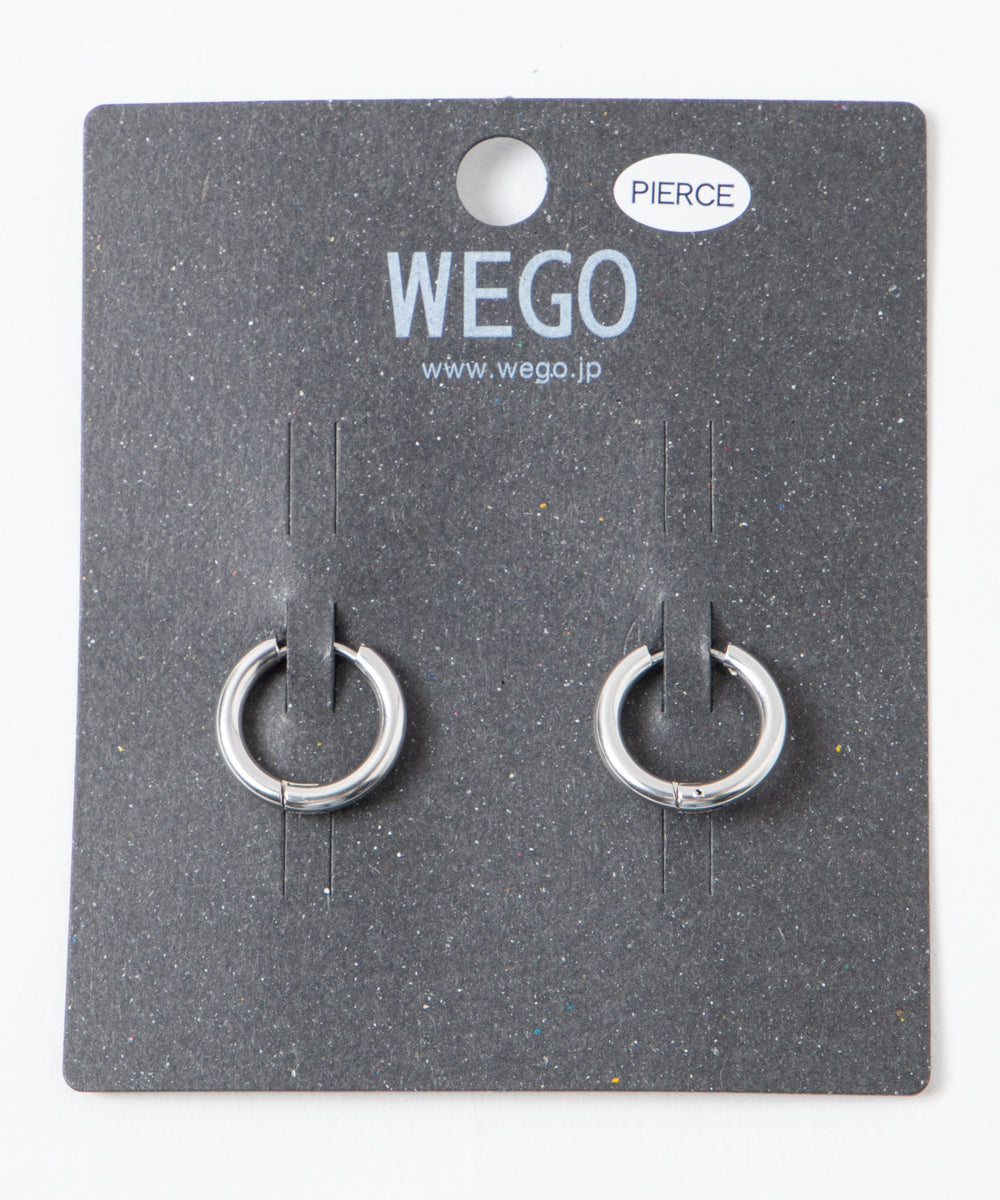 ステンレスフープピアス2