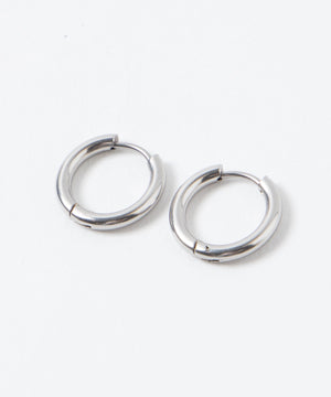 ステンレスフープピアス2
