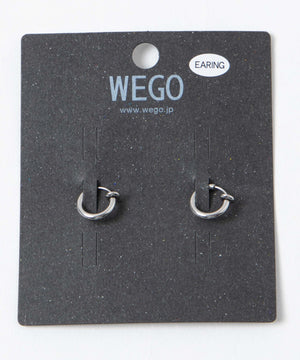 ステンレスフープイヤリング