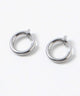 ステンレスフープイヤリング