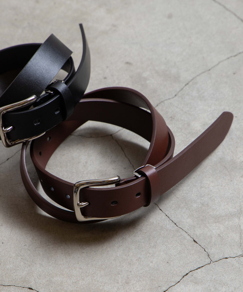 フェイクレザープレーンベルト