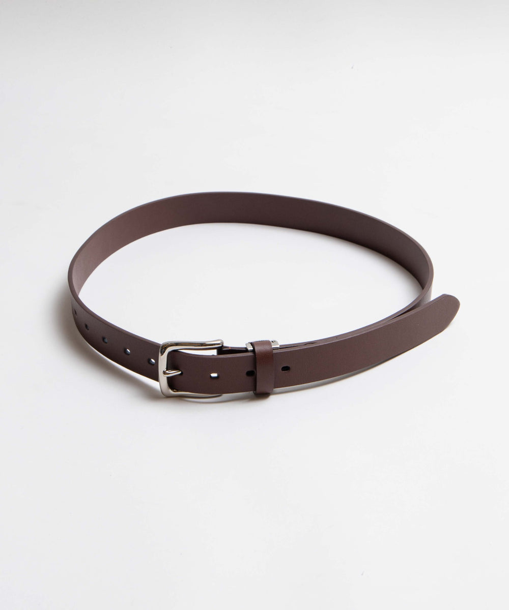 フェイクレザープレーンベルト