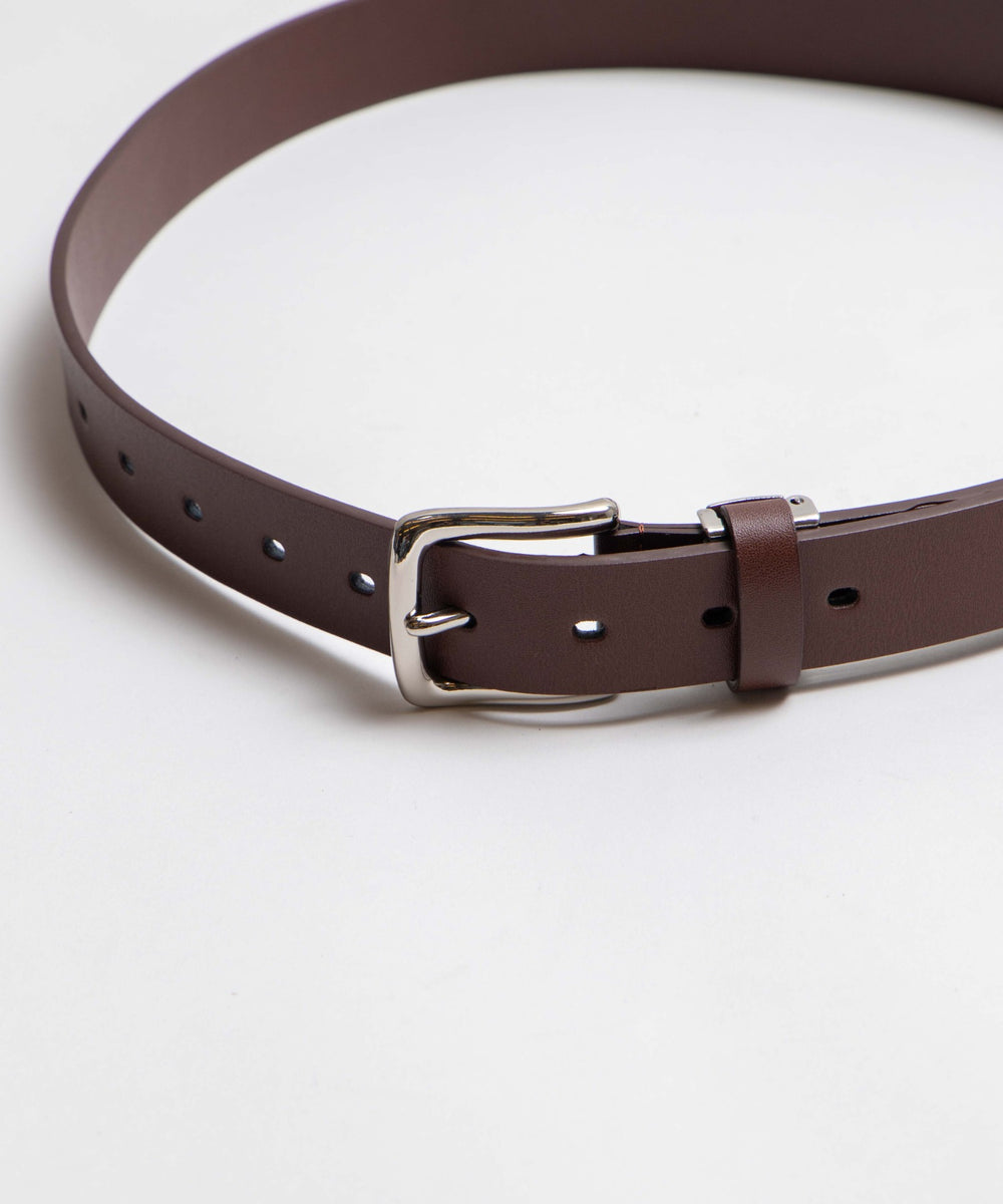 フェイクレザープレーンベルト