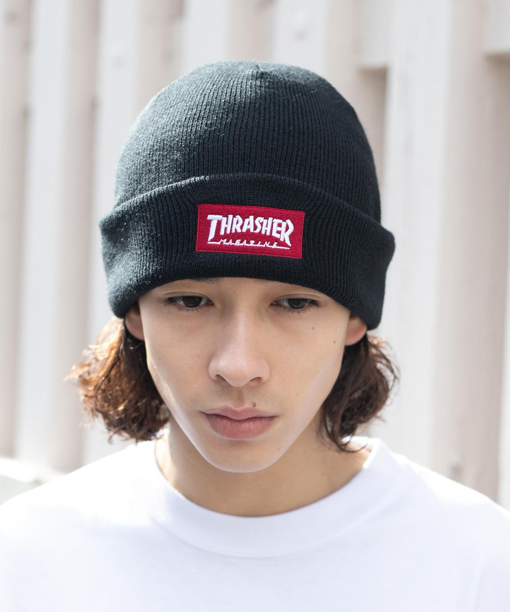 THRASHER|BOX LOGO アクリルビーニー｜WEGO（ウィゴー） – WEGO ONLINE