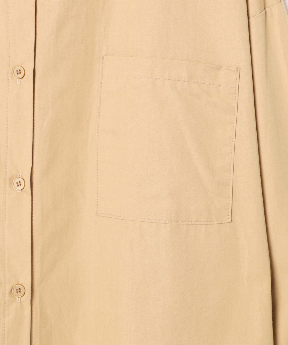 ロングシャツワンピース