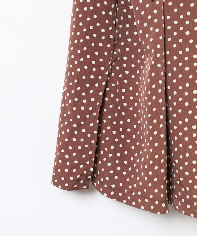 ドットキャミワンピース