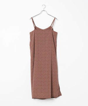 ドットキャミワンピース