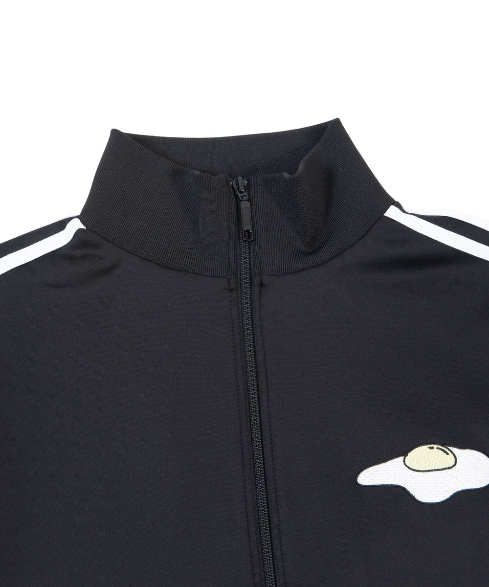 フードジャージトップ