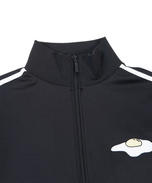 フードジャージトップ