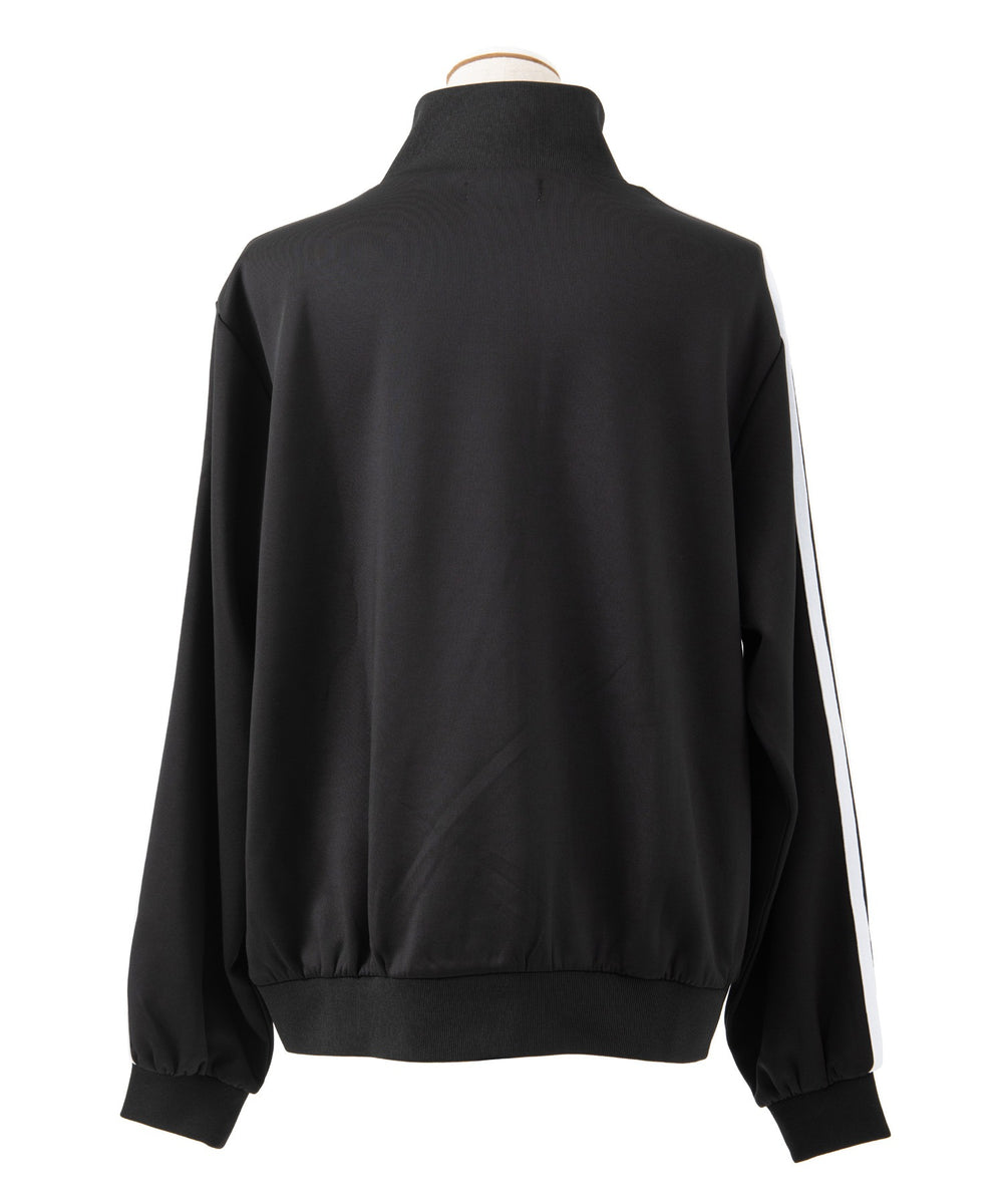 フードジャージトップ