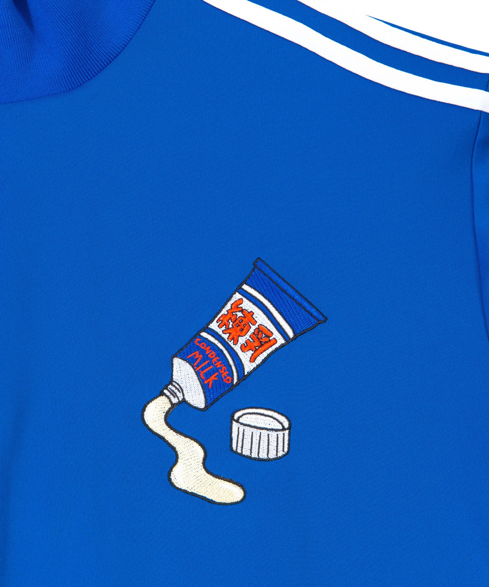 フードジャージトップ