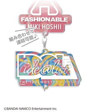 【ide@list】ラバー風アクリルキーホルダー