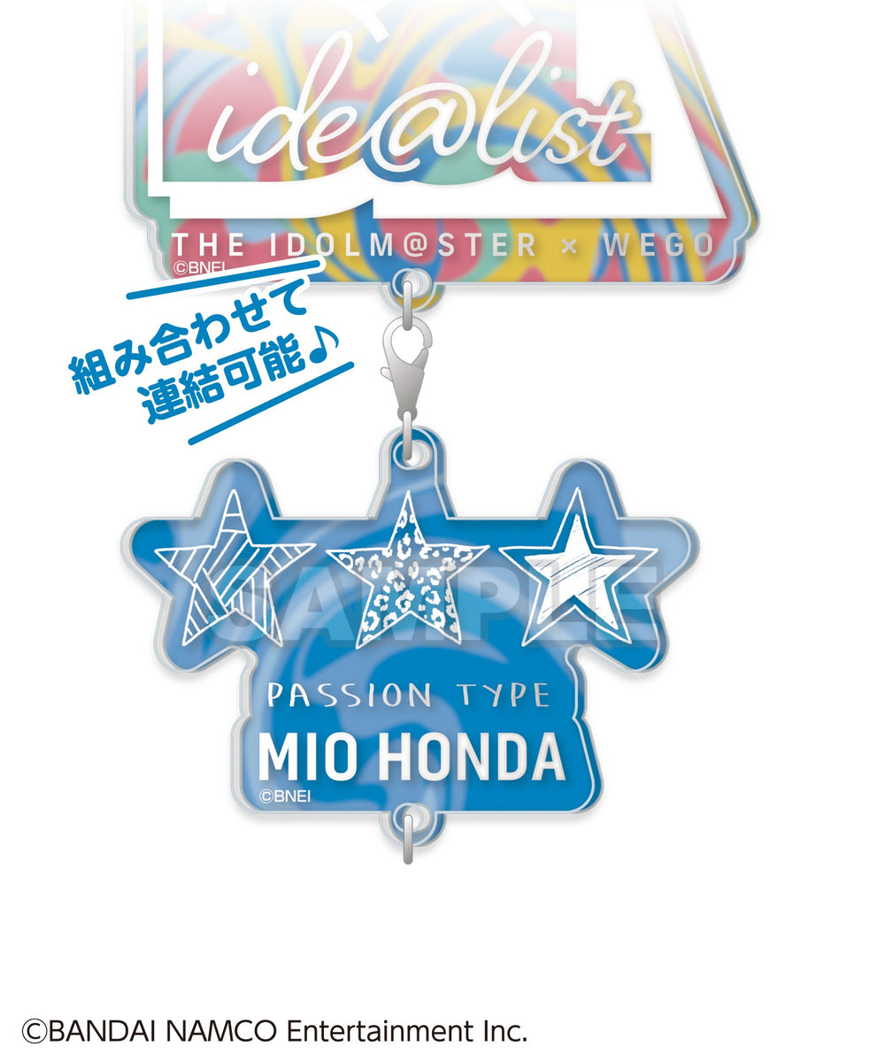 【ide@list】アイドルマスター シンデレラガールズ ラバー風アクリルキーホルダー