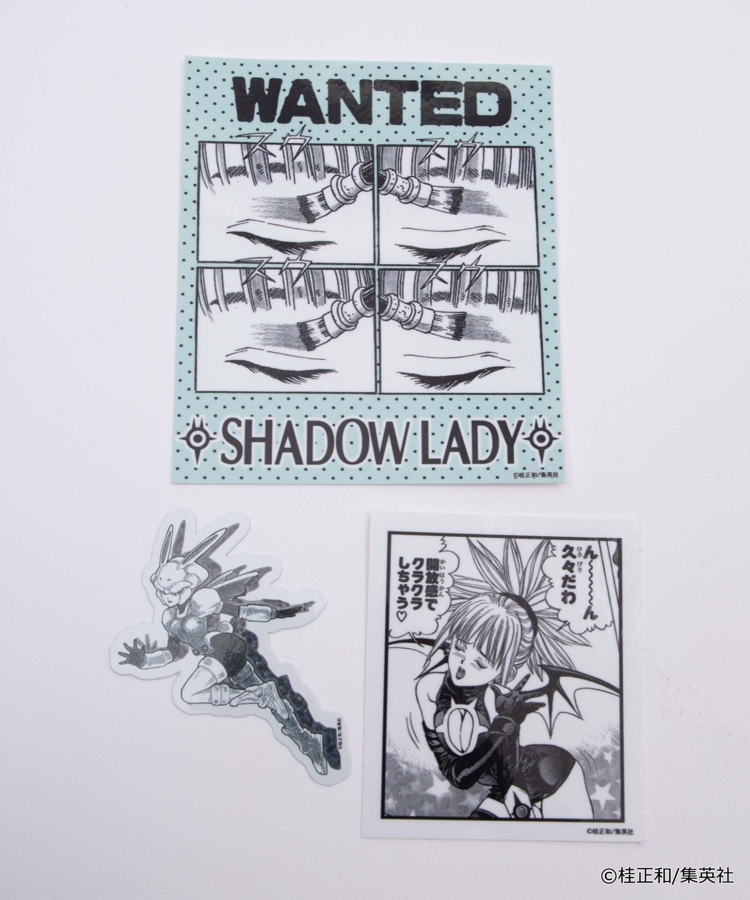 桂正和コラボ】ステッカーセット – WEGO ONLINE STORE