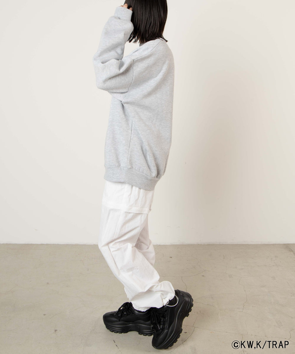 グレー　モデル：155cm F着用