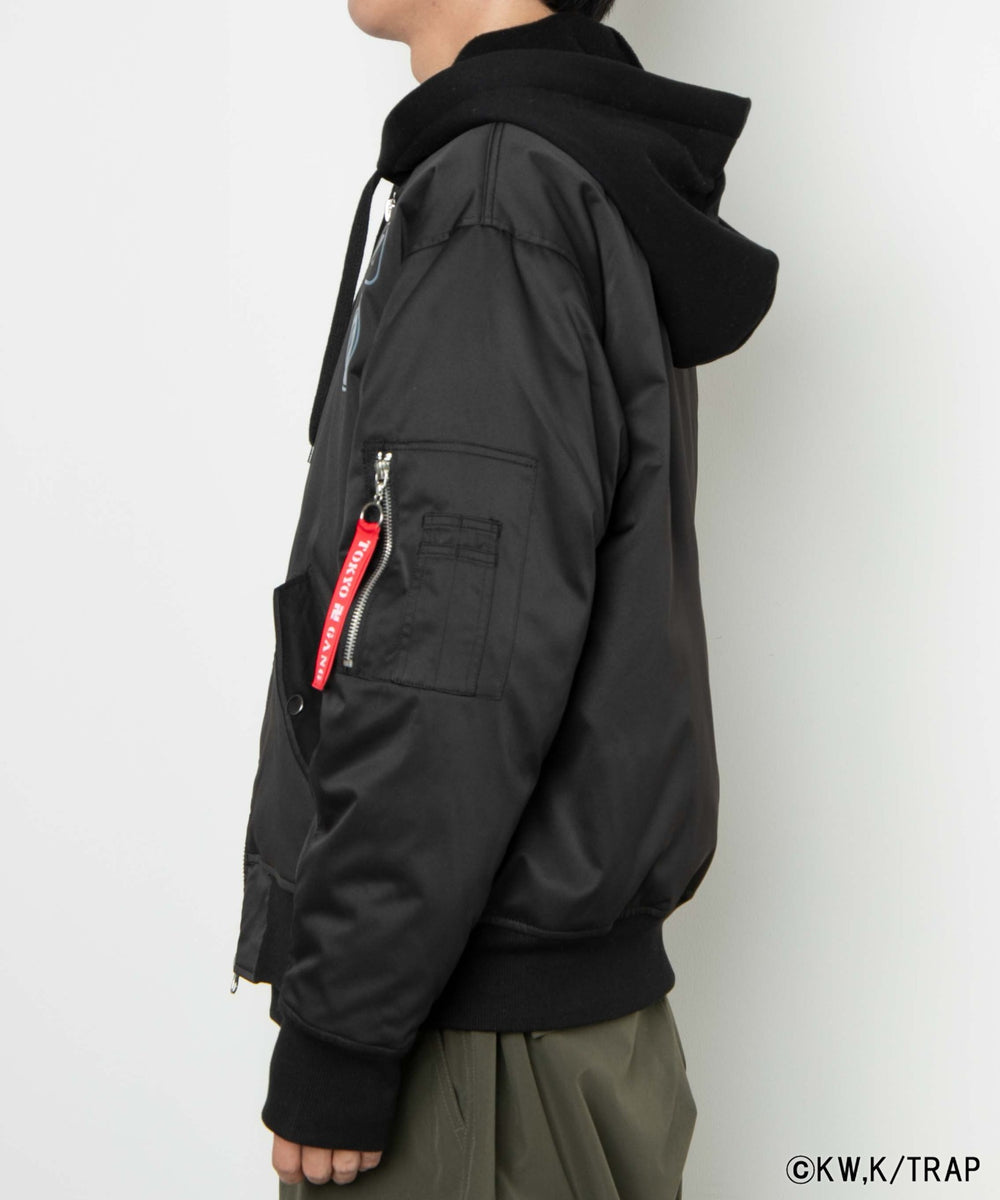 ブラック モデル：175cm L着用