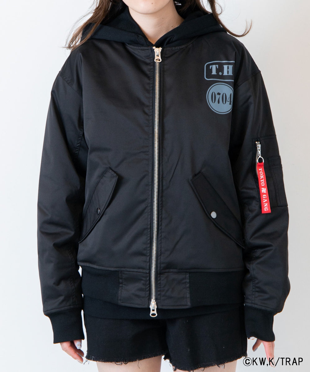 ブラック モデル：164cm L着用