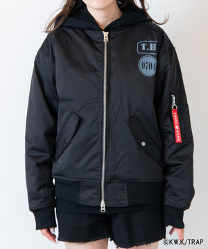 ブラック モデル：164cm L着用