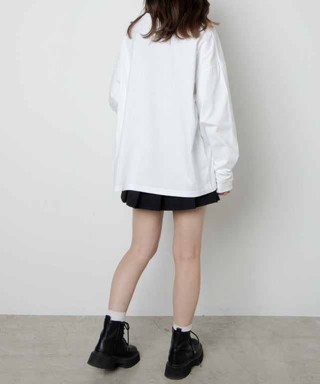 ホワイト　モデル：164cm　F着用