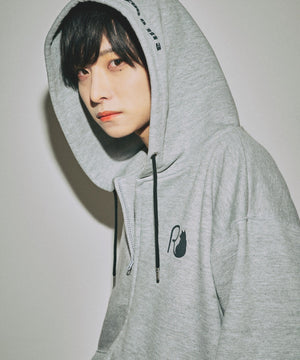 杢グレー　モデル：168cm　F着用