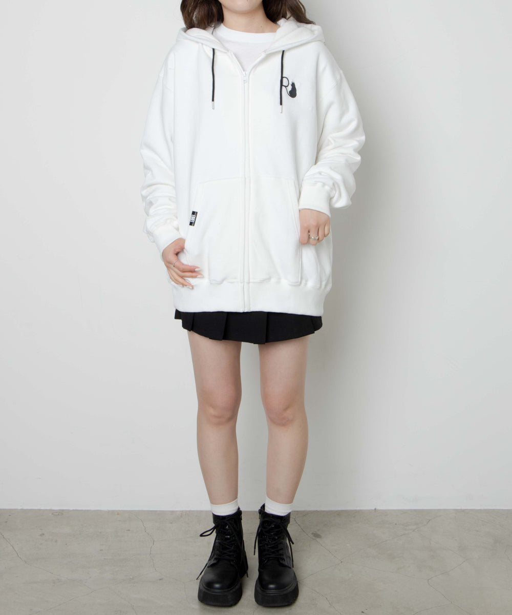 ホワイト　モデル：164cm　F着用