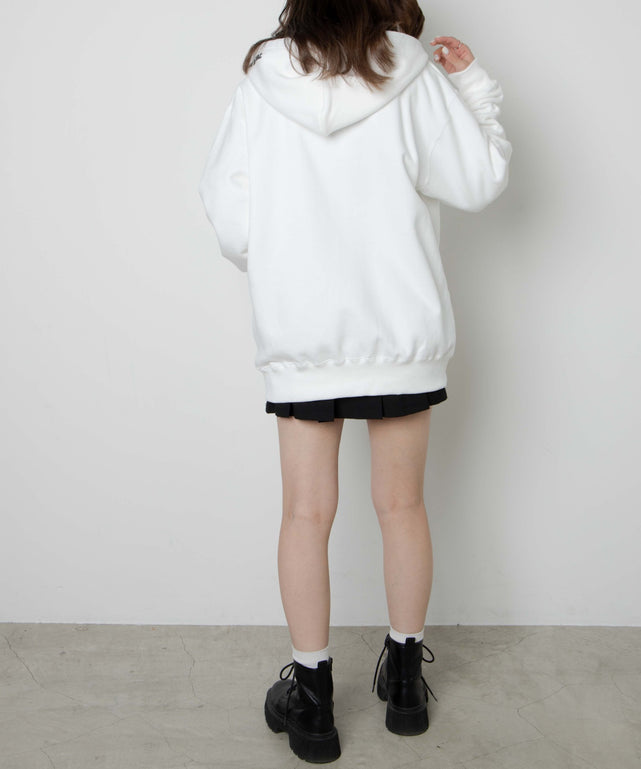 ホワイト　モデル：164cm　F着用