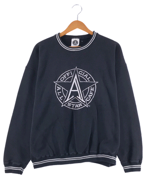 OFFICIAL ALL STAR CAFE 刺繍 チームロゴスウェット
