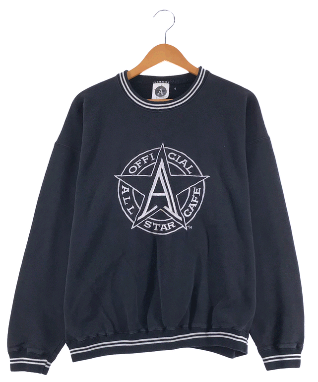 OFFICIAL ALL STAR CAFE 刺繍 チームロゴスウェット