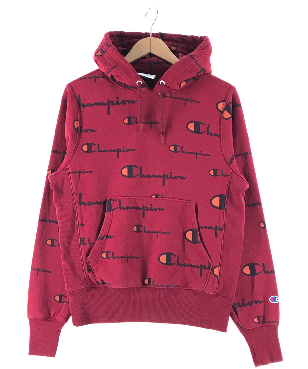 チャンピオンリバース 総柄 パーカー