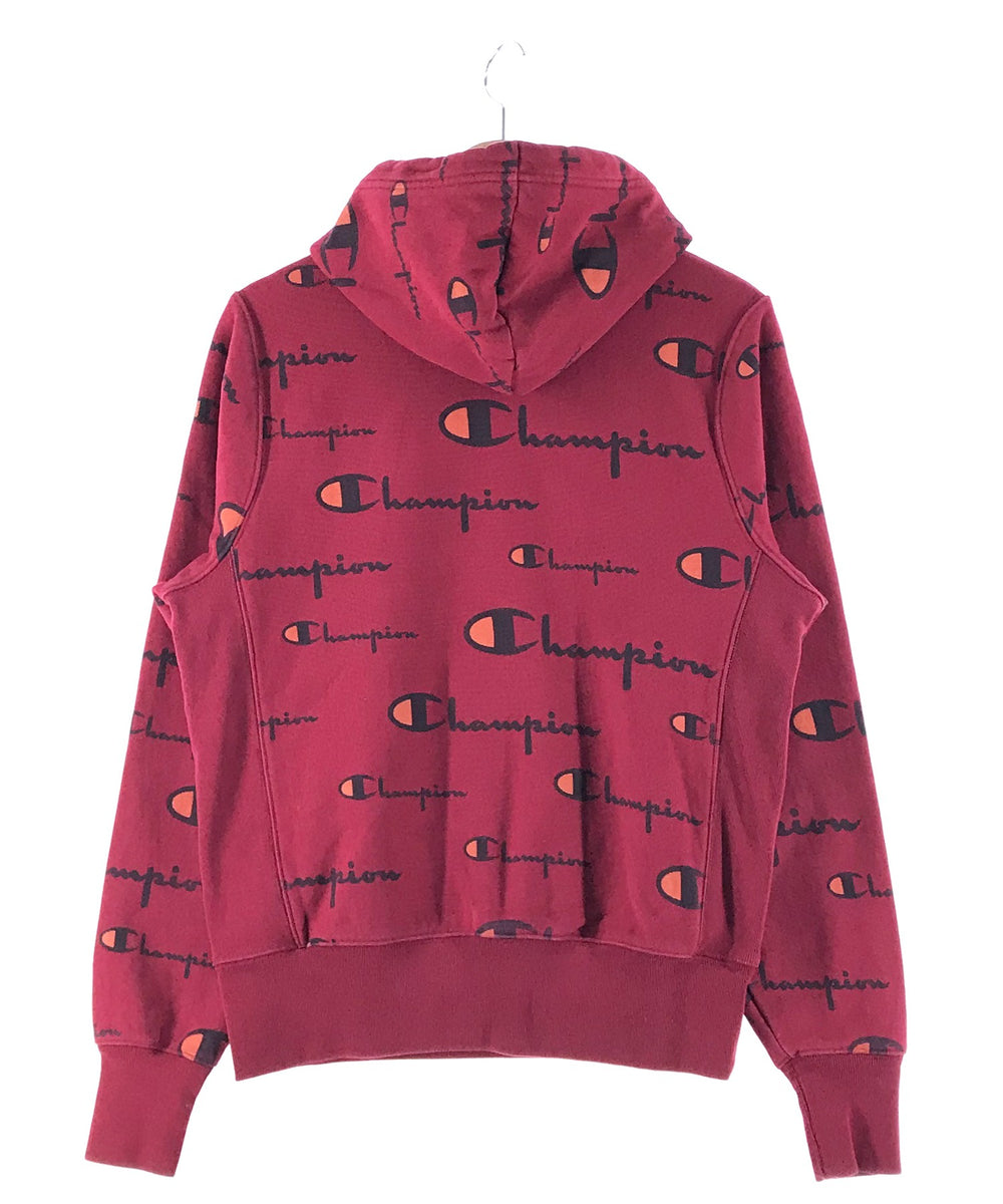 チャンピオンリバース 総柄 パーカー