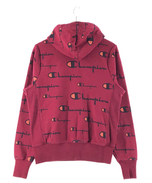チャンピオンリバース 総柄 パーカー